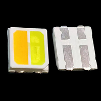 LED SMD de Doble Color, Tipo Superficie Blanca, Chip Epistar Sanan, Serie PLCC4 2835, 0.2W/0.5W/1W