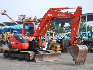 Excavadora de cadenas Kx185-3 de 8.5 toneladas, usada, original de Japón, marca de primera calidad, Kx185 en buen estado - Product Image 4