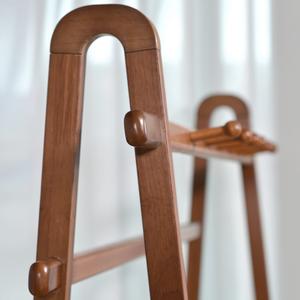 Hogar creativo dormitorio capa estante plegable estante colgante ropa secado estante de almacenamiento - Product Image 3