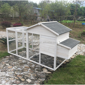 SDC017 บ้านไก่หรูหรา วิลล่าสำหรับเลี้ยงไก่ โครงสร้างไม้รักษ์โลก รูปทรงสี่เหลี่ยม พร้อมพื้นที่วิ่งเล่นขนาดใหญ่ ลายพิมพ์สวยงาม - Product Image 3
