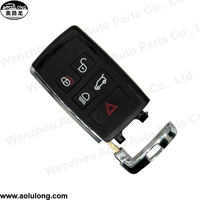 Coque de clé intelligente à 5 boutons pour clés de véhicule Land Rover Jaguar