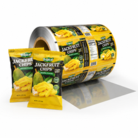 Sacs en Mylar à fermeture éclair anti-odeur imprimés sur mesure, emballage flexible de qualité alimentaire, film en sachet, rouleau de film Bopp PET CPP PE