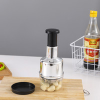 Đa Chức Năng Hộ Gia Đình Hand Press Thực Phẩm Cutter Của Nhãn Hiệu Băm Tỏi Masher Chili Onion Nuts Máy Xay Mincer Pat Dao Vắt