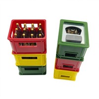 Décapsuleur magnétique créatif en forme de panier à bière, en plastique écologique, moderne, pour réfrigérateur, décapsuleur à clé, ouvre-boissons personnalisé