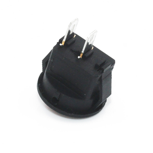 LANZ 16,5mm Kleiner Runder Wippschalter, mit Beleuchtung, Ein/Aus, SPST, 3P Transparente Kappe 2p TÜV CE CB - Product Image 2