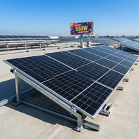 Panneau solaire certifié IEC TUV 500W 550W 590W TOPCon Bifacial Type N pour système d'alimentation domestique hors réseau