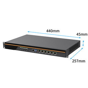 Bkhd Hot 1U Rackmount 6lan 4sfp 2nd 3rd Gen Intel Core i3 i5 i7 Mạng thiết bị tường lửa VPN router máy chủ pfsense Linux x86 - Product Image 5