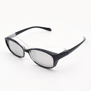 Gafas DE SEGURIDAD antipolvo y antiarena Taizhou, marco de plástico, gafas de prevención de polen de montura completa, lentes Anti-UV para PC - Product Image 2