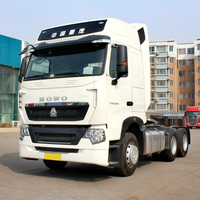 Тягач HOWO T7H 6X4, 440 л.с., 12-ступенчатая коробка передач, большой спальный отсек для перевозки контейнерных и грузовых грузов по шоссе