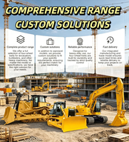 Rouleau inférieur pour excavatrice, bulldozer, pièces de rechange pour engins lourds, rouleau inférieur en acier forgé à double bride