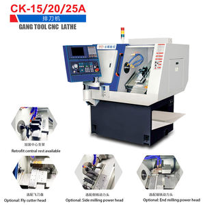 CK-25A |   Tour à outils CNC à grande vitesse de précision pour petites pièces, livraison rapide, fabrication directe d'usine - Product Image 2