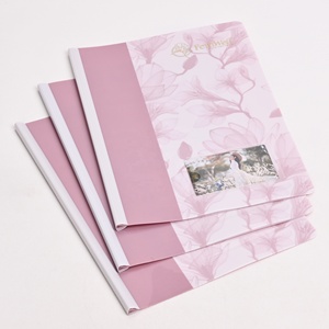 Tùy chỉnh A4 nhựa báo cáo Bìa vẽ Rod kẹp tập tin thư mục <span class=keywords><strong>PP</strong></span> Văn Phòng TrườNg Nguồn cung cấp thanh trượt chủ thẻ kinh doanh - Product Image 3
