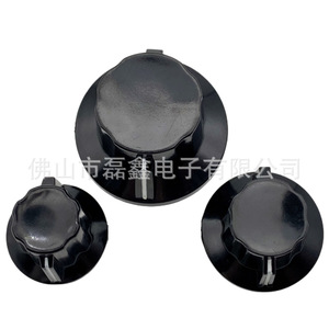 ฝาครอบปุ่มปรับค่าโพเทนชิโอมิเตอร์ Leixin รุ่น K18 ขนาดรูใน 1.6 มม. แกนทองแดง ด้ามจับทำจากเบกาไลต์ - Product Image 4