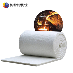 3000F Couverture en fibre de céramique <span class=keywords><strong>Laine</strong></span> polycristalline Needled Couverture d'isolation <span class=keywords><strong>thermique</strong></span> Matériau ignifuge Couverture en fibre d'alumine - Product Image 2