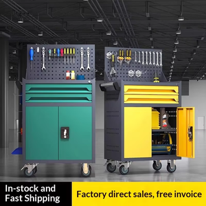 Carro de Herramientas Multifuncional para Reparación de Automóviles, Acero, 1 Cajón, Capacidad de Carga de 250 kg, Taller Móvil de Grado Industrial, Mantenimiento, con Llave OEM - Product Image 2