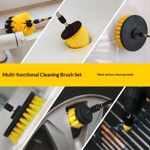 For Hot Sale 30-Piece PP Portable Cleaning <b>Brush</b> Set Pit Floor Kitchen Bathroom Car HX1030B Model Zhejiang Made - Product Image 3