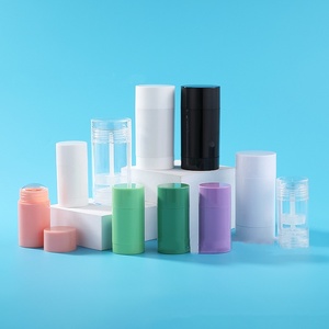 Bonne qualité 15g 30g 40g rond noir blanc déodorant bâton conteneur soins de la peau déodorant conteneurs - Product Image 2