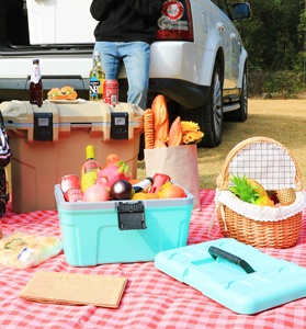 Accessoires de camping Tsunami Glacière 16L avec bacs intérieurs et boîte sèche Glacière portable pour le camping en plein air - Product Image 6
