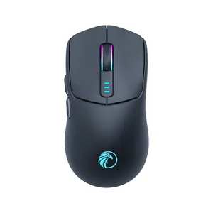 Factory Private Mold Cordless Mice Programmable Rechargeable RGB BT 5.0 2.4G Dual Mode Wireless Computer Gaming Mouse for Laptop