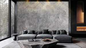 Papel Tapiz de Concreto Gris Vintage Urbano Industrial, Mural Autoadhesivo para Decoración de Apartamentos Tipo Loft - Product Image 3