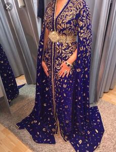 . Elegante. Diseño-de-vestido de fiesta-ropa de boda Vestido con adornos de cristal cuentas de vidrio piedra trabajo = 2021. - Product Image 2