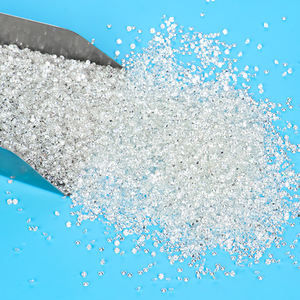 Piedras de moissanita sueltas pequeñas incoloras VVS1 excelente corte redondo para joyas de diamantes personalizadas 1,0 quilates/bolsa - Product Image 5