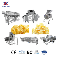 Nouvelle ligne de production industrielle automatique de frites de pommes de terre congelées et de légumes, haute productivité, acier inoxydable 304, 100 kg-1000 kg/h