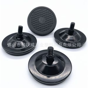<b>Adjustable</b> Furniture Feet 60mm Nylon Metal Cap Black <b>Height</b> <b>Adjustable</b> <b>Table</b> <b>Legs</b> Wear Resistant Anti Slip - Product Image 4