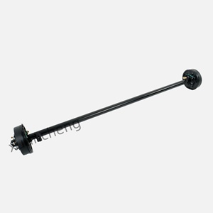 Parti e accessori per rimorchio 3500lbs, gruppo <span class=keywords><strong>assale</strong></span> di rimorchio solido con freno elettrico a tamburo del mozzo - Product Image 4