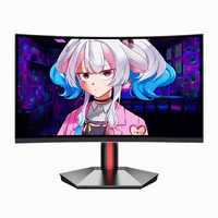 Moniteur de jeu LCD IPS ultra-fin 24 27 pouces 165Hz 1ms FHD 1080P 2K anti-lumière bleue DP pour PC de bureau, jeux et usage bureautique