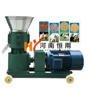 Animal feed flat die pellet machinery fertilizer pelletizer machine for sale