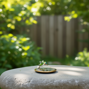 Cbu01 Alicdn Placa Decorativa Metálica con Diseño de Colibrí, Acabado Texturizado, Accesorio para Exterior de Vehículo - Product Image 2