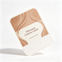 Etiquetas Personalizadas Haoxuan para Frascos de Mascarillas Capilares, Adhesivos Impresos en Papel Artístico con Relieve para Empaques de Productos Capilares Premium