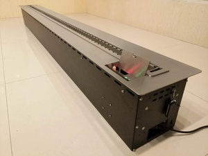 <span class=keywords><strong>Cheminée</strong></span> intérieure moderne à l'éthanol biologique avec affichage à LED Télécommande WiFi <span class=keywords><strong>Installation</strong></span> facile d'insertion de carburant d'eau Brûleur métallique en acier - Product Image 2