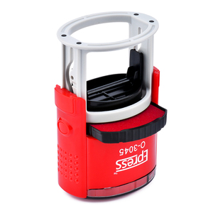 Máquina de Sellos Autoentintables Ovalados de Plástico ABS, Modelo O-3045, para Oficina, con Logotipo Personalizado, Sello de Empresa, Impresión Digital ISO, Venta Caliente - Product Image 5