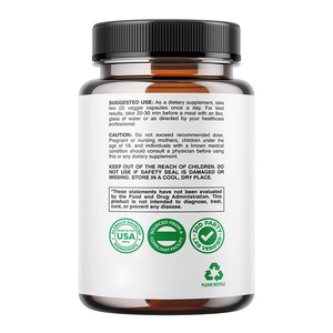 Meilleure vente Protection du foie anti-cholestérol Marque privée Détox du foie Capsules Vitamines Chardon-Marie Pissenlit Nettoyage - Product Image 2