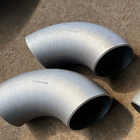 Coude de raccordement forgé à souder bout à bout en acier au carbone résistant à la corrosion 45/60/90/180 Sch160XXS pour l'ingénierie de construction et le gaz