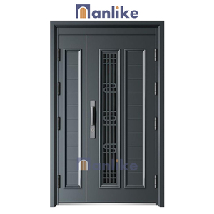 Cerradura inteligente moderna de acero con entrada de doble <span class=keywords><strong>hoja</strong></span> Anlike, <span class=keywords><strong>puerta</strong></span> delantera de seguridad turca personalizada de una <span class=keywords><strong>y</strong></span> <span class=keywords><strong>media</strong></span> para casa - Product Image 1