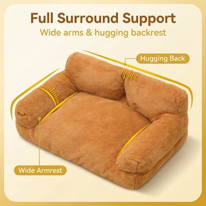 Cama para Mascotas en Forma de Sofá, Cálida para Invierno, Desmontable y Lavable, Universal para las Cuatro Estaciones, Venta al por Mayor Internacional - Product Image 3