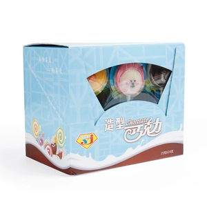 OEM có thể gập lại CDU hộp hiển thị cho kẹo kẹo Matt Cán dập nổi & UV lớp phủ có thể gập lại thư mục hộp - Product Image 6