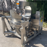 Machine industrielle de production de pop-corn au caramel, ligne de mélange et de revêtement automatisée, moteur, pompe pour usage commercial, acier inoxydable 304