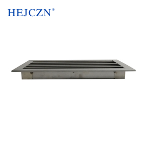Nhà Máy Bán buôn HVAC không thấm nước điều hòa không khí Vent đăng ký lưới thép không gỉ ngoài trời không gỉ mưa <span class=keywords><strong>louver</strong></span> Vent - Product Image 6