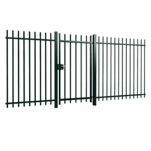 Portails à battants simples Portails métalliques <span class=keywords><strong>pour</strong></span> maisons Ouverture de portail électrique à battants simples Quincaillerie de porte - Product Image 1