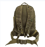 Sac à dos tactique de voyage haut de gamme 45L en tissu Cordura Nylon 1000D imperméable avec fermeture éclair, doublure et design camouflage tendance pour l'extérieur
