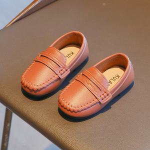 Scarpe Casual Primaverili e Autunnali per Bambini in Stile Britannico, Suola Morbida in Pelle PU, Nuove Scarpe Mocassino per Ragazzi e Ragazze - Product Image 5