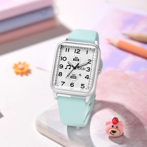 นาฬิกาควอตซ์กันน้ำสำหรับผู้หญิงนักเรียนสีลูกกวาดนาฬิกากันน้ำ - Product Image 2