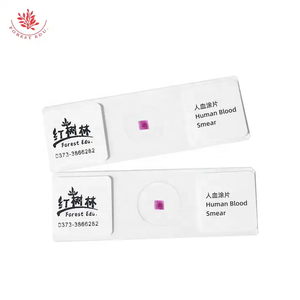 Section d'échantillon de microscope expérimental biologique de frottis de sang humain Cellules rouges et blanches de tissu humain claires et faciles à observer - Product Image 5