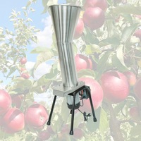 Fruit Crusher Elektrische Roestvrijstalen Appelmolen Huishoudelijke Groente Shredder Hard Fruit Pulverizer Fruit Chopper