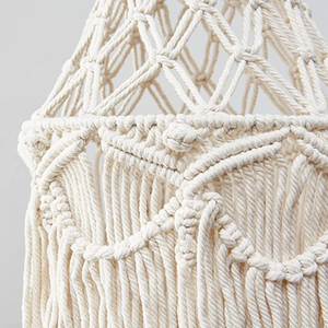 Lámpara Colgante Boho con Pantalla Decorativa, Estilo Moderno Bohemio para Hogar u Oficina - Product Image 6
