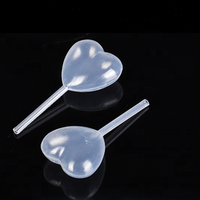 4Lab 4ml Pipette à confiture en plastique Mini paille de gelée Paille à confiture pour dessert